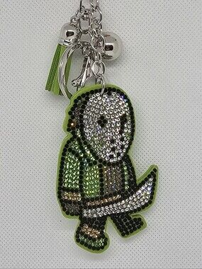 Friday 13th Rhinestone Bag Charm (Jason)